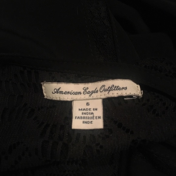 ⚫️ American Eagle dress with lace detail, size 6 - Picture 5 of 6